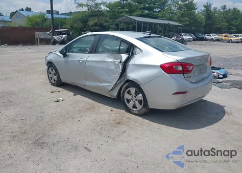 2017 Chevrolet Cruze Ls Auto из США, поврежденный, VIN 1G1BC5SM4H7277341